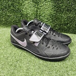 Nike Zoom Rival SD 2 Black‎ Rotation Throwing Track Field Sneakers Mens 10.5